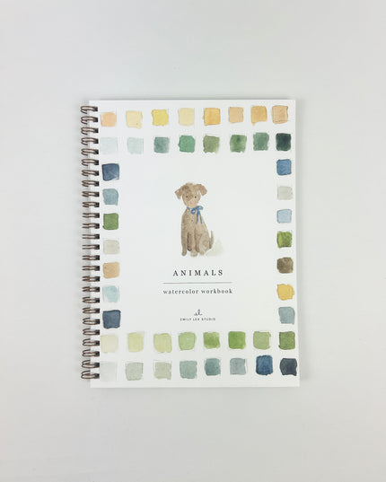 Animals Watercolor Book