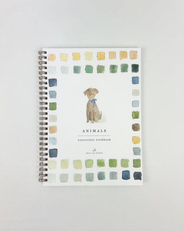 Animals Watercolor Book
