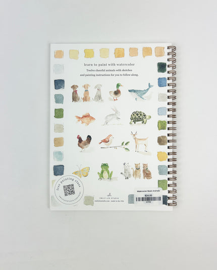 Animals Watercolor Book
