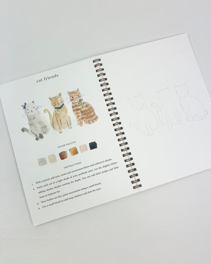 Animals Watercolor Book