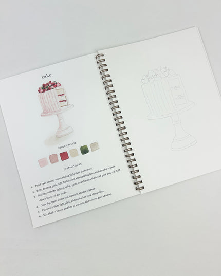 Baking Watercolor Book