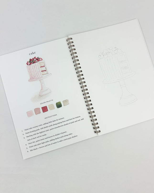 Baking Watercolor Book