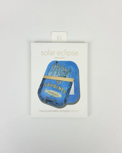 Solar Eclipse Sardines Compact Mirror
