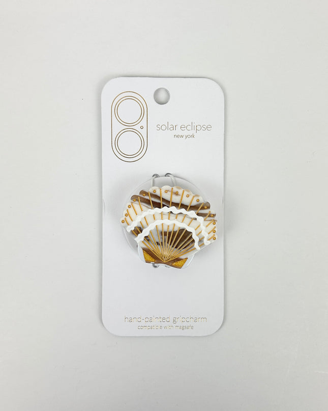 Solar Eclipse Seashell GripCharm
