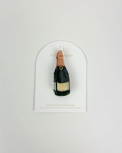 Solar Eclipse Champagne Hair Clip