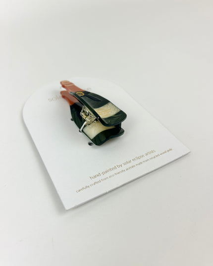 Solar Eclipse Champagne Hair Clip