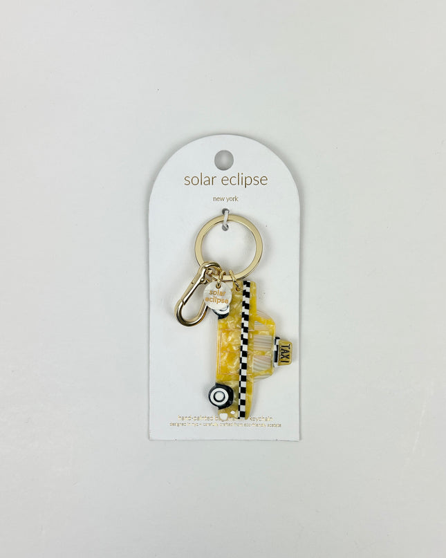 Solar Eclipse Taxicab Bag Charm/Keychain Travel Accessories in at Wrapsody