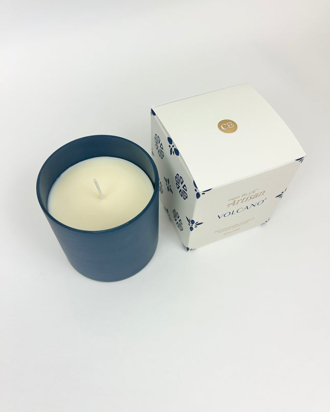 Capri Blue Terrazza Velluto Boxed Candle - Volcano Scents in at Wrapsody