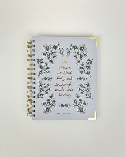 She Talked To God Prayer Journal