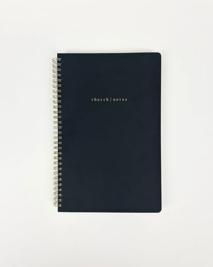 Notebook Church Notes Black