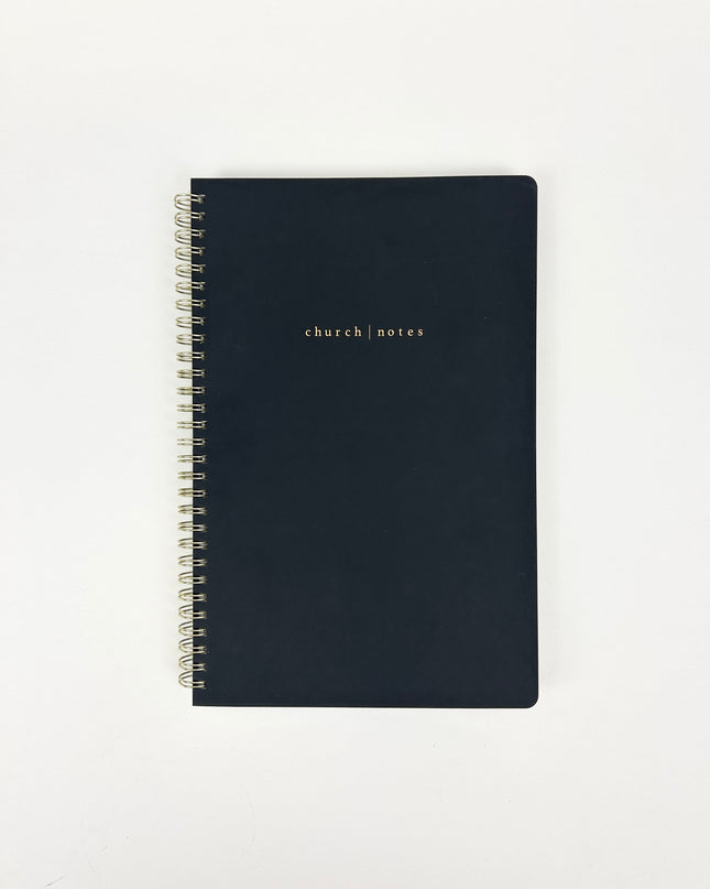 Notebook Church Notes Black Paper in at Wrapsody