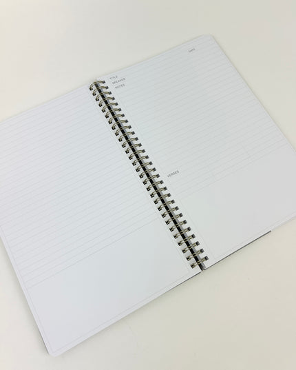Notebook Church Notes Navy