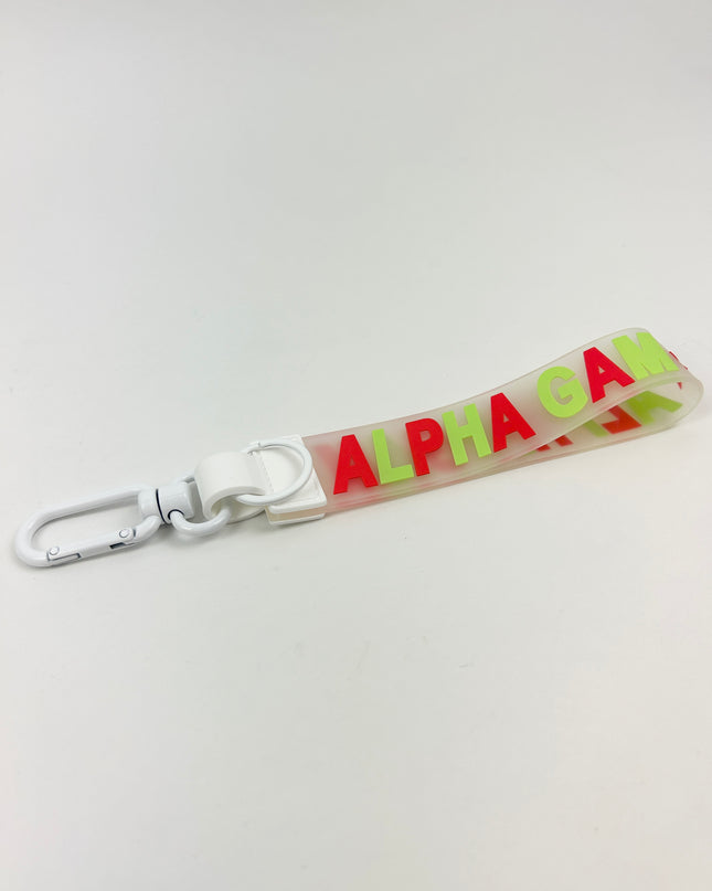 Sorority Keychain Wristlet Greek in at Wrapsody