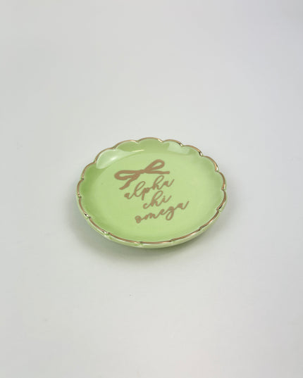 Sorority Round Trinket Dish