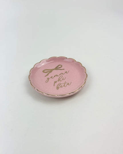 Sorority Round Trinket Dish