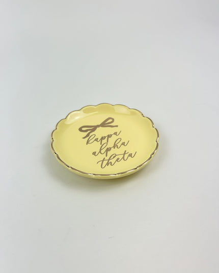 Sorority Round Trinket Dish
