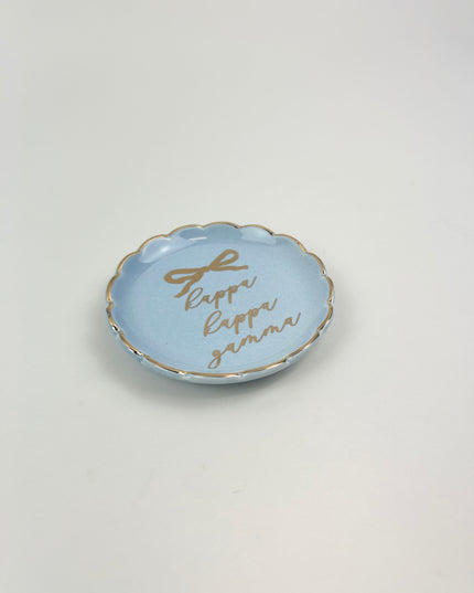 Sorority Round Trinket Dish