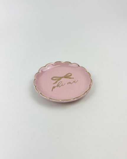 Sorority Round Trinket Dish