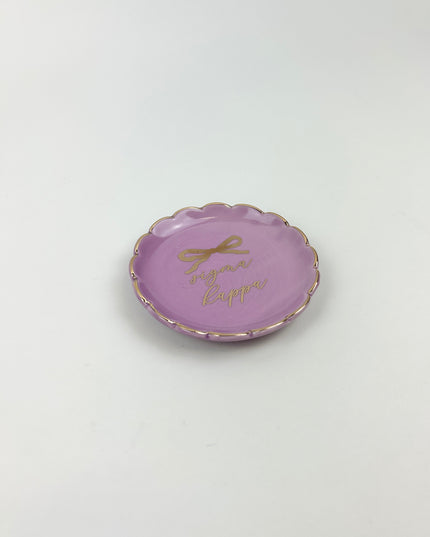 Sorority Round Trinket Dish