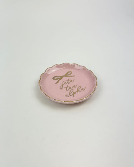 Sorority Round Trinket Dish