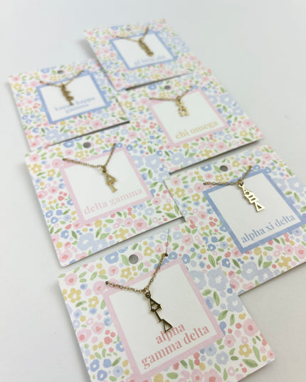 Sorority Lavaliere Necklace