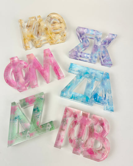 Sorority Acrylic Letter Block Greek in at Wrapsody