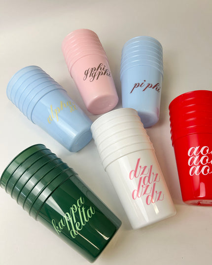 Sorority Cup Set of 6