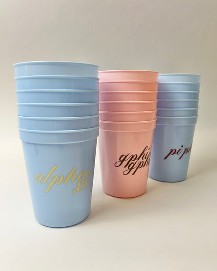 Sorority Cup Set of 6