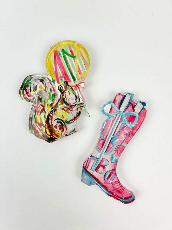 Sorority Acrylic Art Block Greek in at Wrapsody