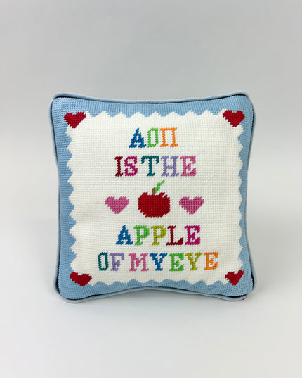 Sorority Needlepoint Pillow