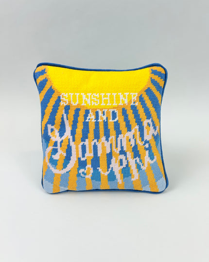 Sorority Needlepoint Pillow