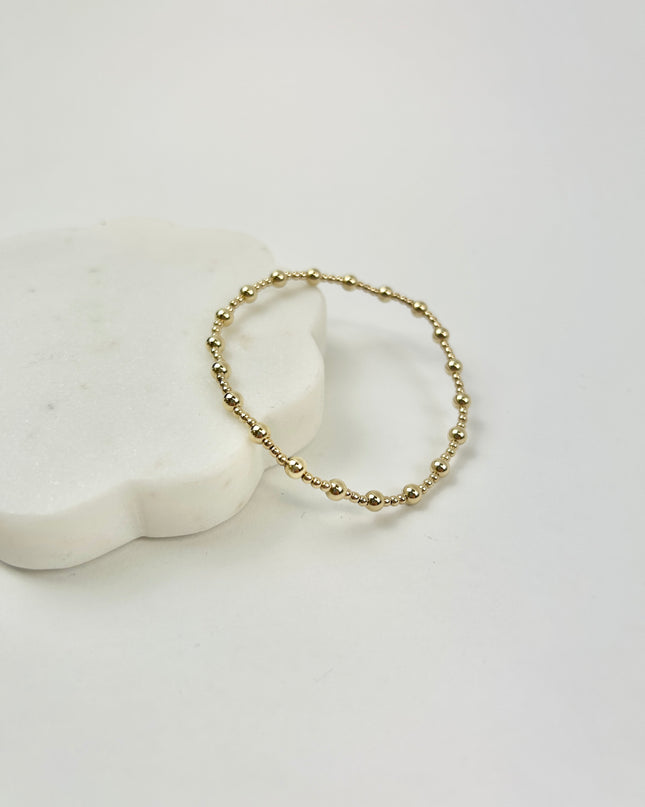 Enewton Classic Sincerity 4mm Gold Bracelet Bracelets in at Wrapsody