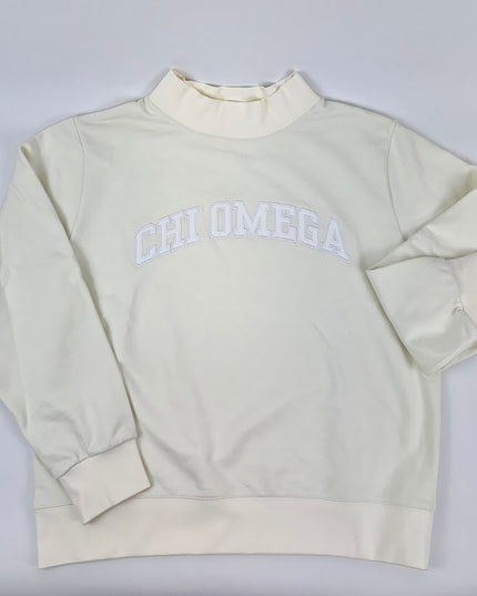 Sorority Terry Mockneck Sweatshirt