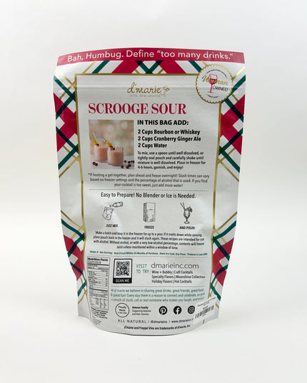 Scrooge Sour Cocktail Slush Mix