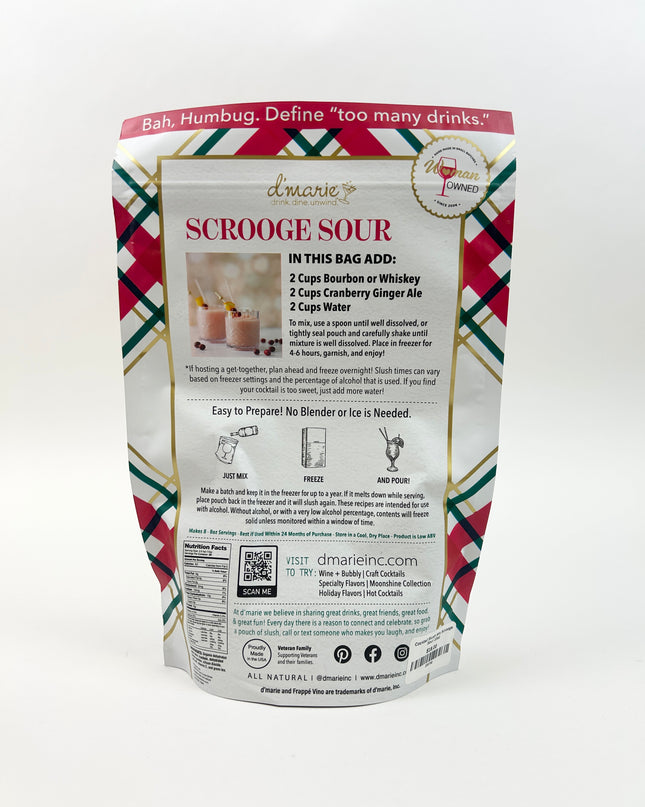Scrooge Sour Cocktail Slush Mix