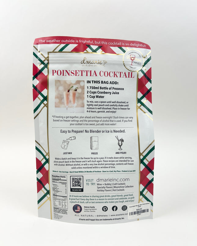 Poinsettia Cocktail Slush Mix