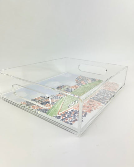 AU Stadium Watercolor 8x10 Tray Home Decor in  at Wrapsody