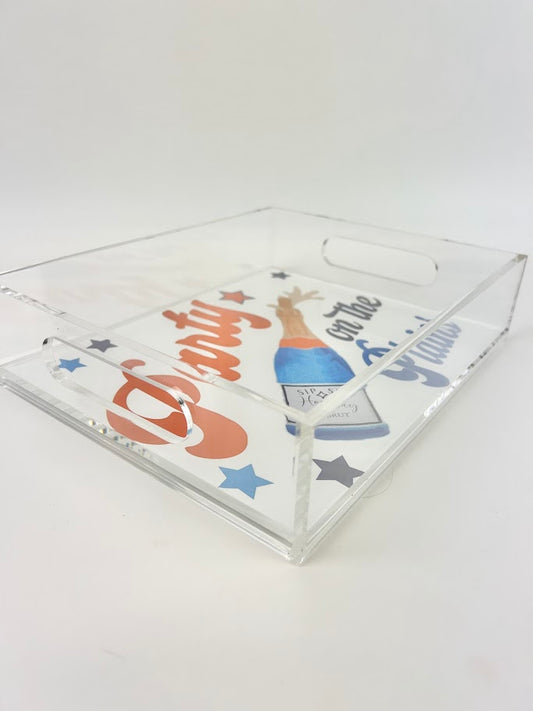 Party on Plains 8x10 Tray