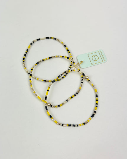 Enewton Sorority Hope Unwritten Bracelets Set of 3 Greek in Kappa Alpha Theta at Wrapsody