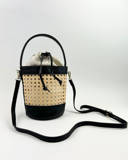 St Thomas Bucket Bag - Black Handbags in  at Wrapsody