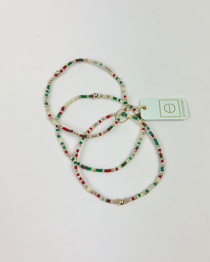 Enewton Sorority Hope Unwritten Bracelets Set of 3 Greek in Alpha Chi Omega at Wrapsody