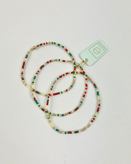 Enewton Sorority Hope Unwritten Bracelets Set of 3 Greek in Alpha Gamma Delta at Wrapsody