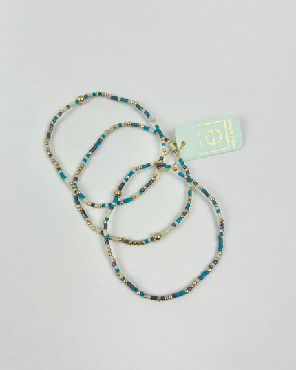 Enewton Sorority Hope Unwritten Bracelets Set of 3 Greek in Zeta Tau Alpha at Wrapsody