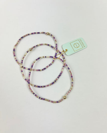 Enewton Sorority Hope Unwritten Bracelets Set of 3 Greek in Sigma Sigma Sigma at Wrapsody