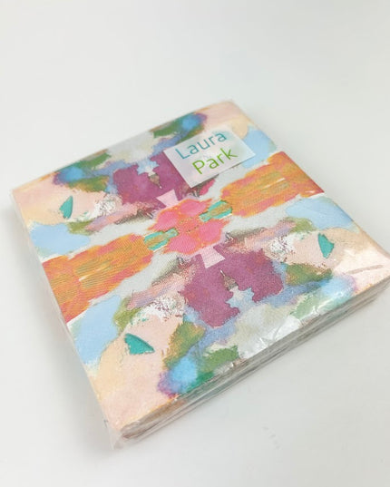 Laura Park Begonia Cocktail Napkins Napkins in at Wrapsody