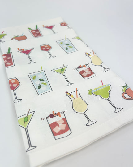 Classic Cocktails Towel Kitchen Towels in at Wrapsody