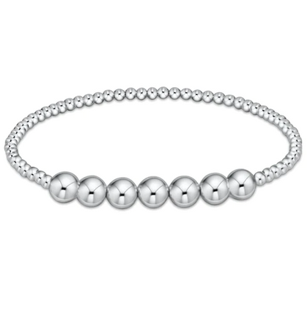 Enewton Classic Bliss 3mm Bead Bracelet 6mm - Sterling Silver Bracelets in  at Wrapsody