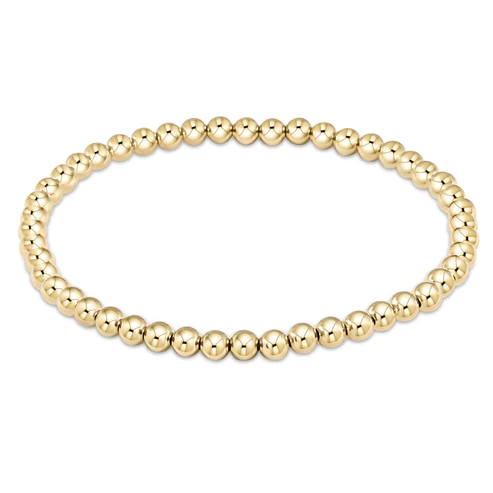 Enewton Classic Gold 4mm Bead Bracelet Bracelets in  at Wrapsody