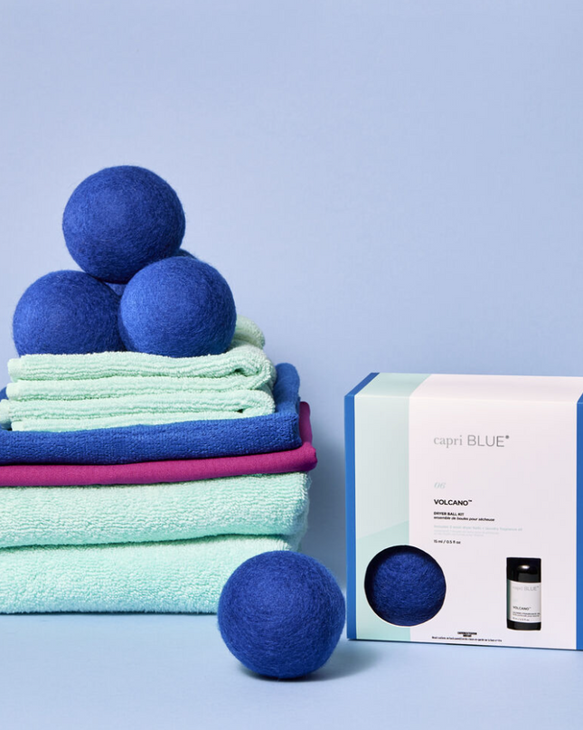 Capri Blue Dryer Ball Kit in Volcano Home Care in  at Wrapsody