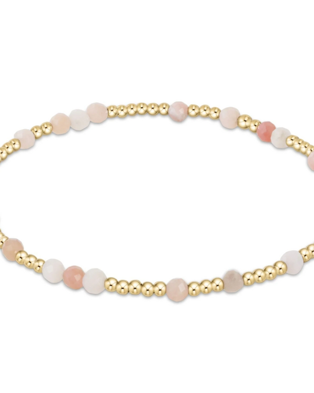 Enewton Hope Unwritten Gemstone Bracelet Bracelets in Pink Opal at Wrapsody